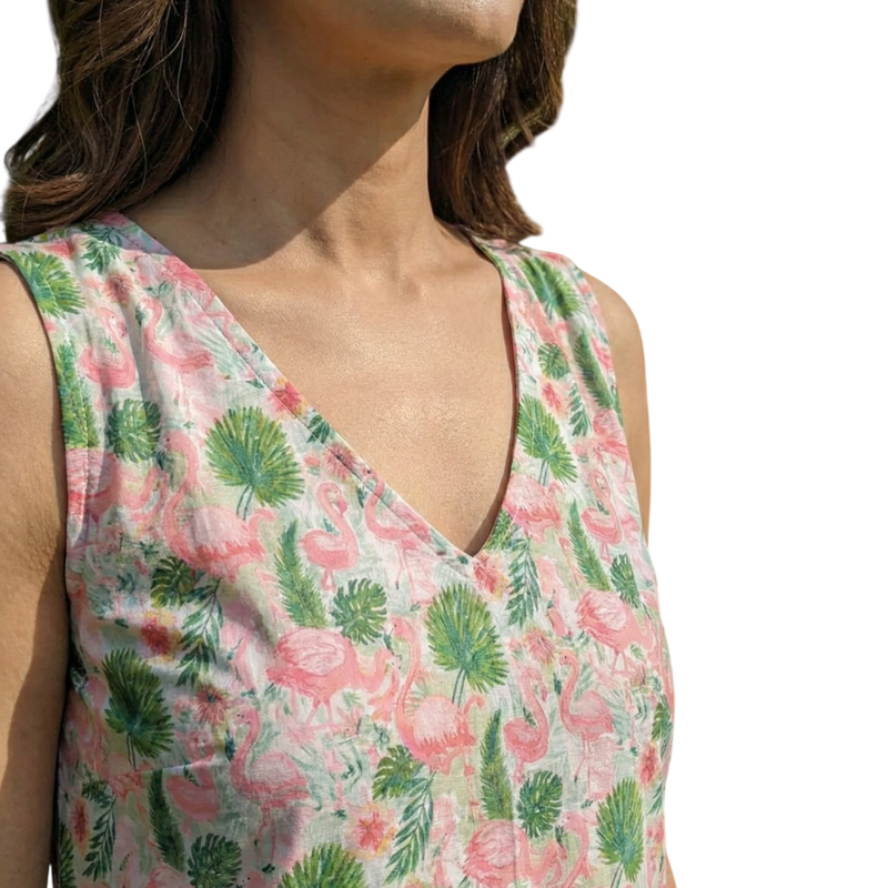 Qyaari Short Digital Printed Kurti for Effortless Style - additional view