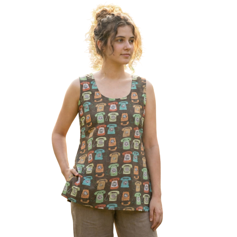 Qyaari Premium Short Kurti Crafted with Digital Print Art - additional view