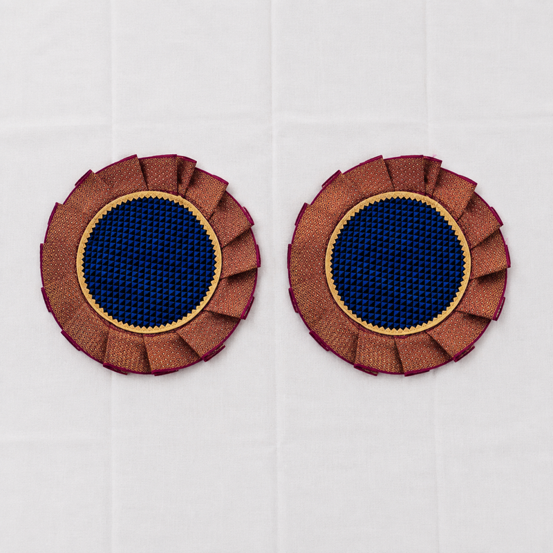 Khun Samai Aasan | Traditional Aasan for Samai | Elegant Pooja Accessory for Home Temple, Festivals & Special Occasions - additional view