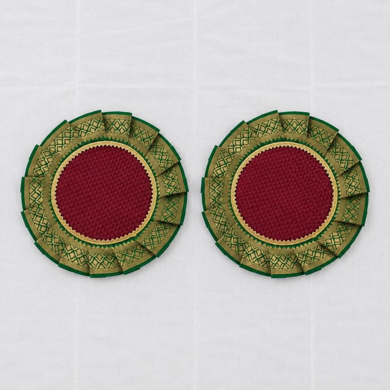 Khun Samai Aasan for Pooja | Decorative Base for Samai | Traditional Pooja Accessory for Mandir, Rituals & Ceremonies - additional view
