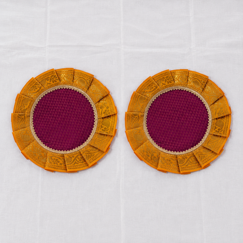 Khun Samai Aasan | Traditional Pooja Aasan for Samai | Decorative Mandir Accessory for Rituals, Festivals & Auspicious Occasions - additional view