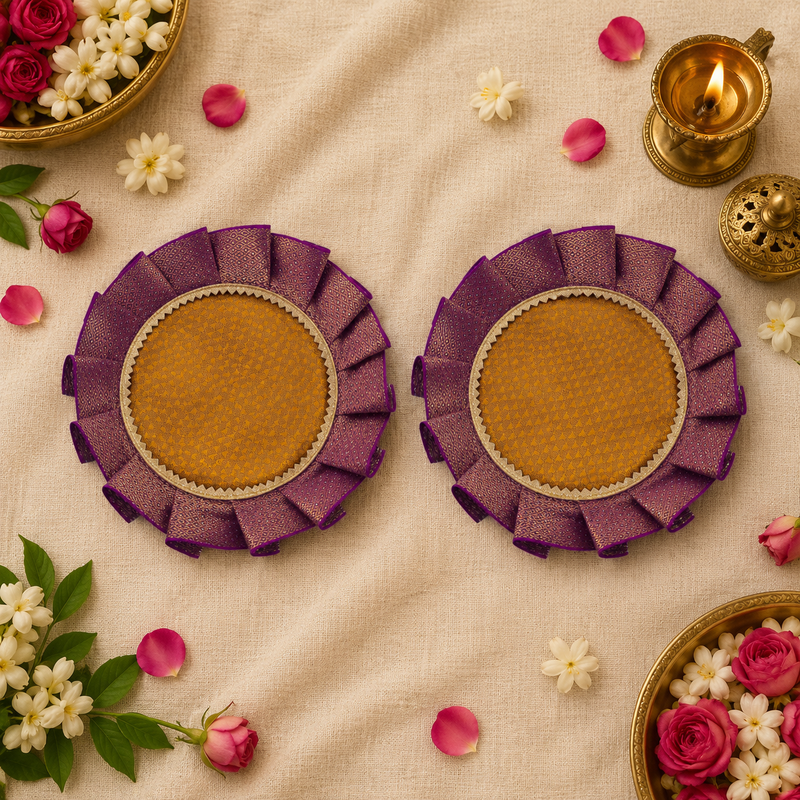 Khun Samai Aasan | Traditional Samai Base for Pooja | Elegant Accessory for Mandir, Festivals, Prayer & Ceremonies - additional view