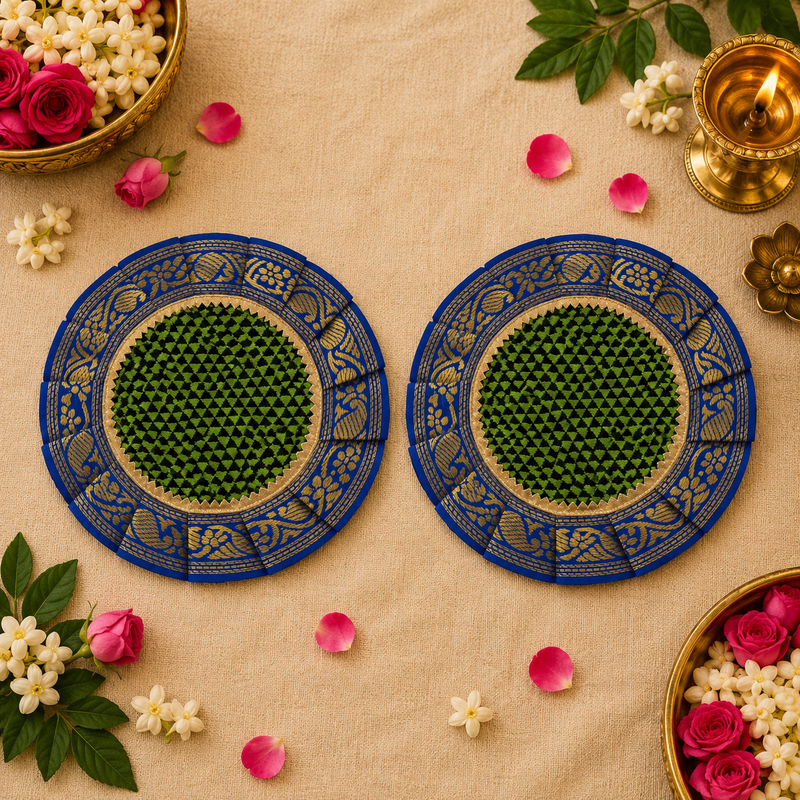 Traditional Samai Aasan by Khun | Pooja Base for Samai | Elegant Home Temple Accessory for Rituals & Special Occasions - additional view