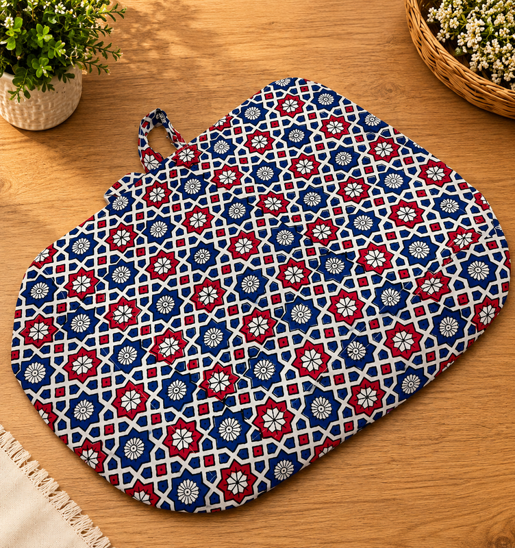 Handcrafted Round Handbag for Women – Stylish Lightweight Everyday Carry Bag - additional view